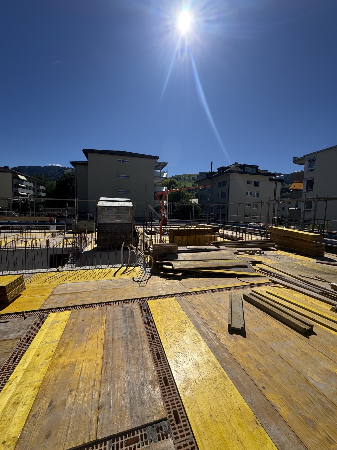 Deckenschalung und Arbeitsvorbereitung - Kennedy Bau